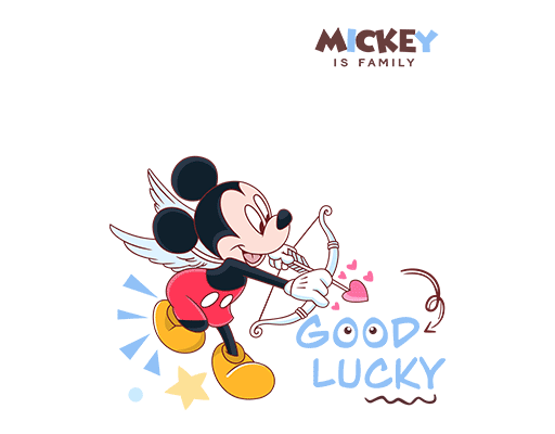 卡通动画片图案米奇印花图案卡通英文字母mickey情侣装