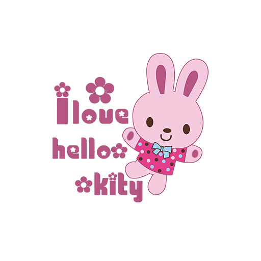 卡通动物图案手绘小熊图案卡通英文字母图案