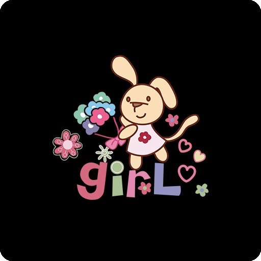 卡通兔子图案简笔兔子印花素材