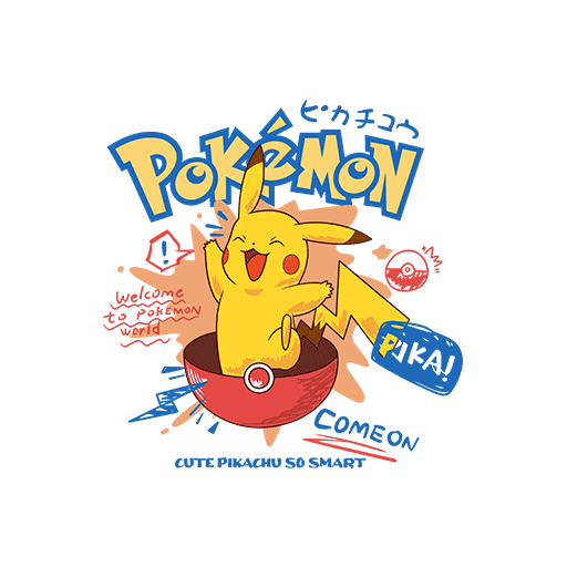 卡通动物图案皮卡丘图案品牌动画片图案POKEMON