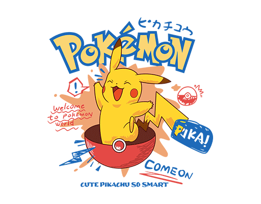 卡通动物图案皮卡丘图案品牌动画片图案POKEMON