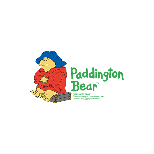 戴帽子的熊图案卡通动物图案可爱卡通印花素材