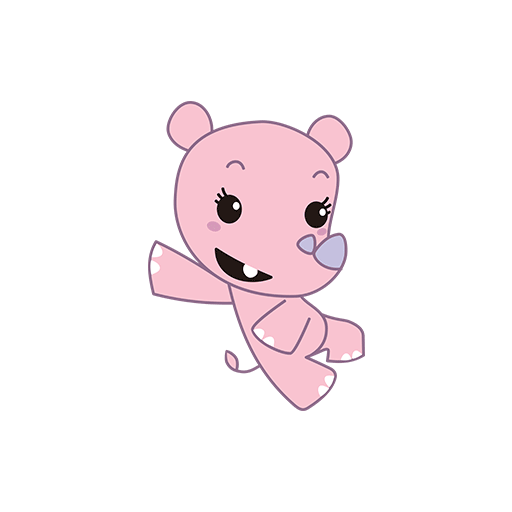 卡通动物图案卡通犀牛图案迪士尼卡通图案