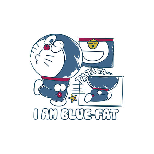 哆啦A梦印花素材卡通动画片图案手写英文字母图案