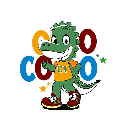 卡通恐龙图案手绘恐龙儿童印花素材