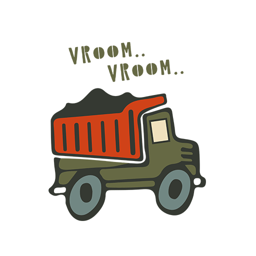 卡通汽车图案手绘汽车儿童卡通车图案