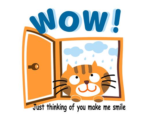 卡通猫咪图案手绘猫咪头像开窗的猫印花素材