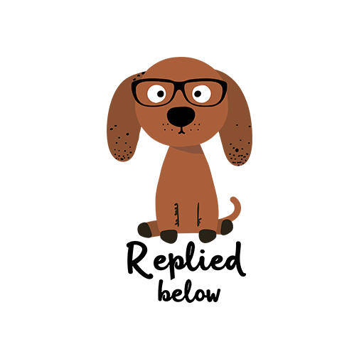 卡通小狗图案手绘小狗戴眼镜的小狗儿童印花素材