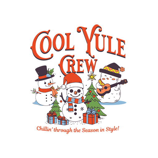 卡通雪人图案手写英文字母儿童印花素材圣诞树图案