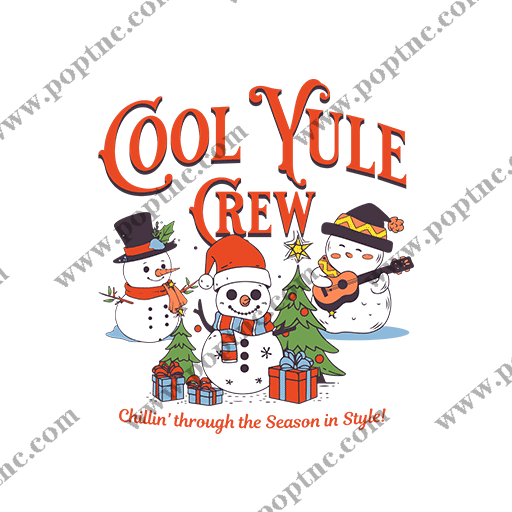 卡通雪人图案手写英文字母儿童印花素材圣诞树图案