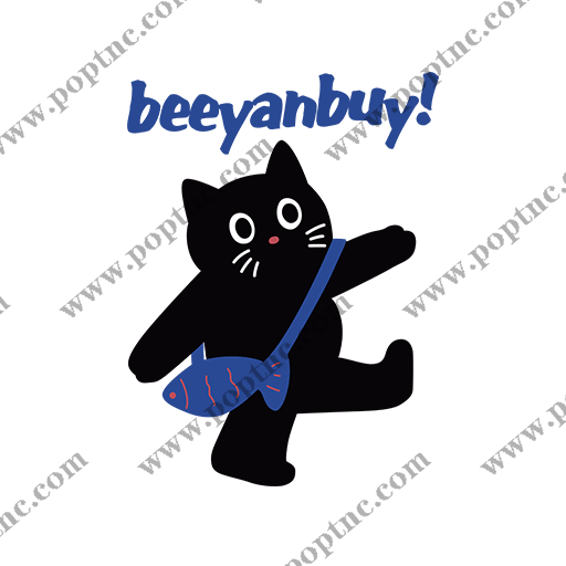 卡通猫咪图案手绘猫咪背书包的猫可爱卡通动物儿童印花素材黑猫黑色猫