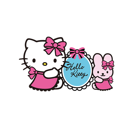 卡通HELLO KITTY图案动画片图案儿童印花素材