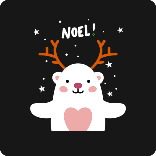 卡通小熊图案圣诞小熊图案儿童印花素材卡通动物图案