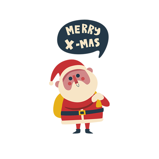 卡通人物图案圣诞老人图案可爱卡通老人儿童印花素材