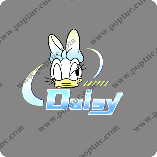 卡通鸭子头像手绘鸭头唐老鸭头像迪士尼卡通图案儿童印花素材