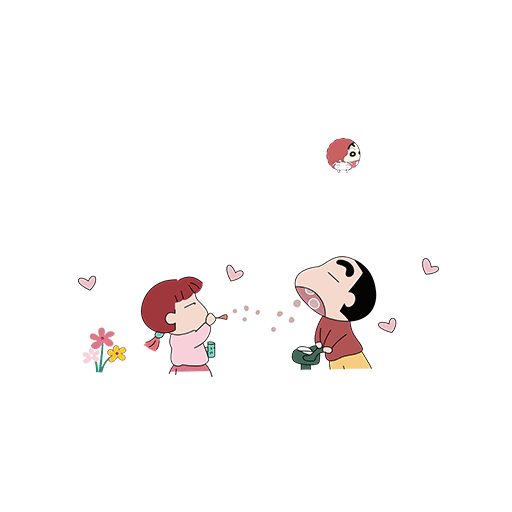 卡通蜡笔小新图案动画片图案儿童印花素材