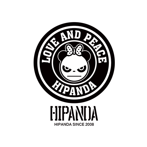 卡通熊猫头像手绘熊猫儿童印花素材卡通动物图案