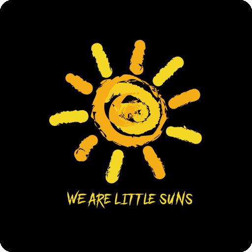 卡通太阳图案手绘太阳卡通英文字母图案男装印花素材