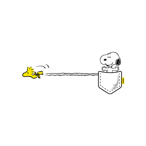 史努比卡通图案SNOOPY印花素材儿童印花素材