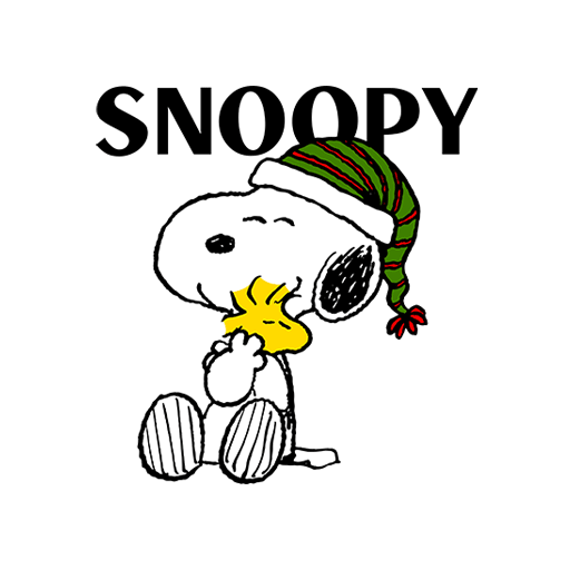 SNOOPY卡通图案手绘动画片图案史努比图案儿童印花素材