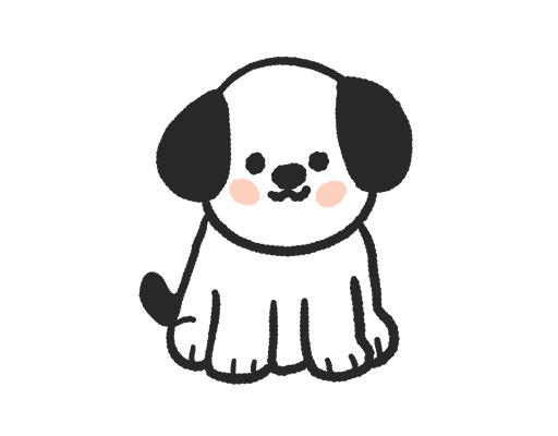卡通小狗头像简笔小狗可爱狗卡通