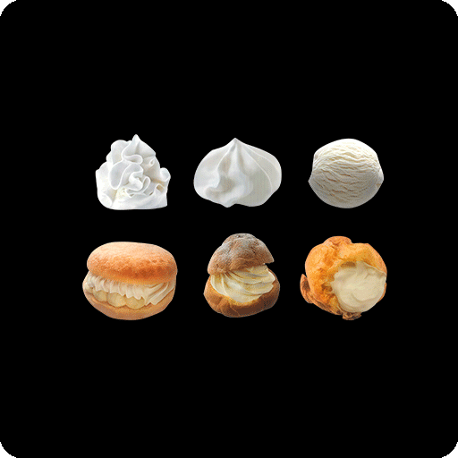 卡通面包图案包子图案包子照片