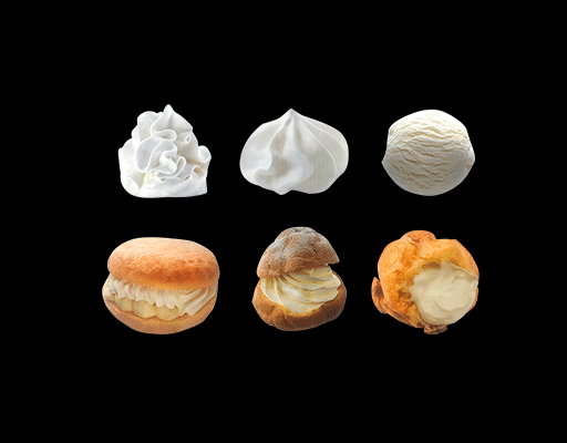 卡通面包图案包子图案包子照片