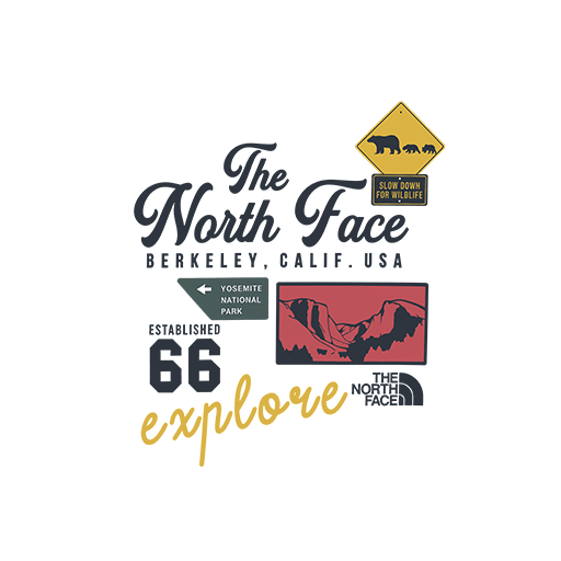 卡通英文字母图案手写英文字母山峰图案