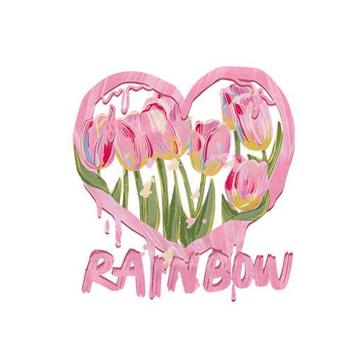 涂鸦花朵图案手绘花朵百合图案油画花朵