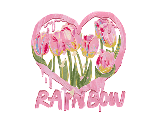 涂鸦花朵图案手绘花朵百合图案油画花朵