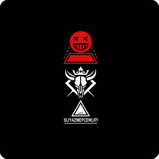 卡通英文字母图案卡通表情图案微笑表情