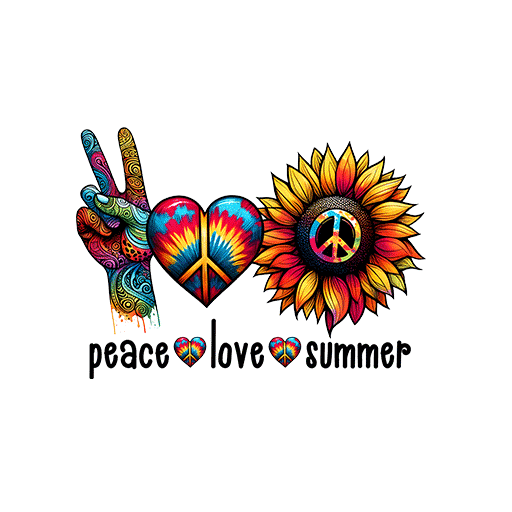 卡通向日葵图案卡通爱心形图案yes手势图案