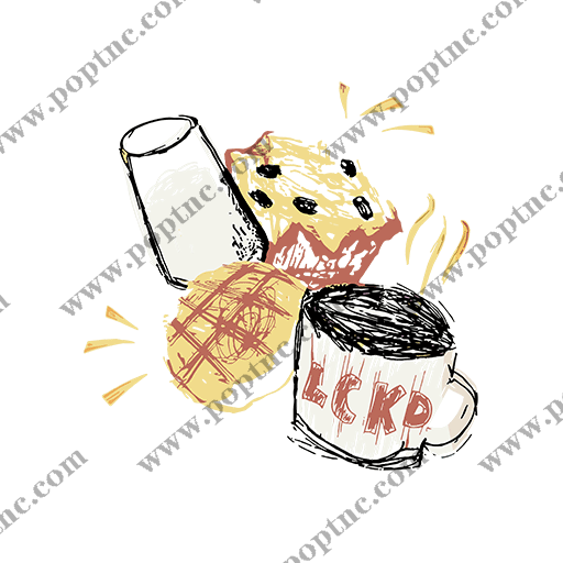 涂鸦食物图案涂鸦杯子图案面包图案
