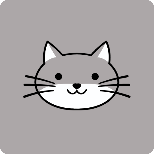 卡通动物图案卡通猫咪头像可爱卡通猫咪