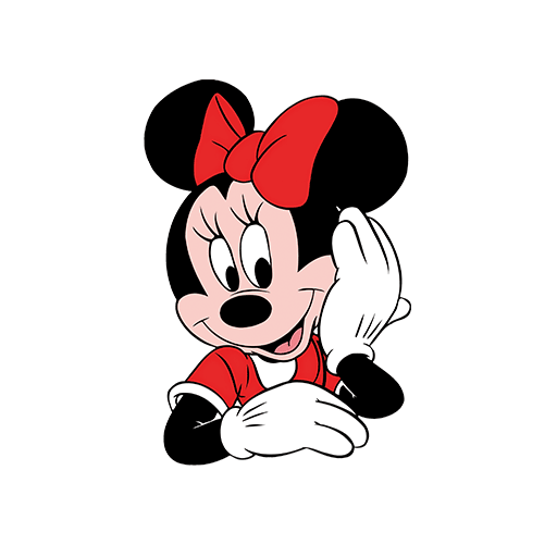 米妮图案动画片卡通图案