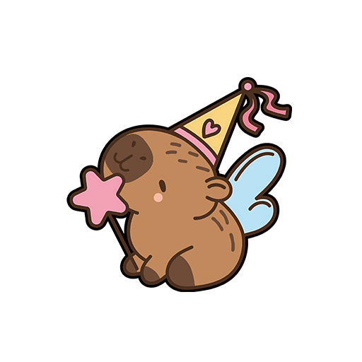 卡皮巴拉图案卡通动物图案