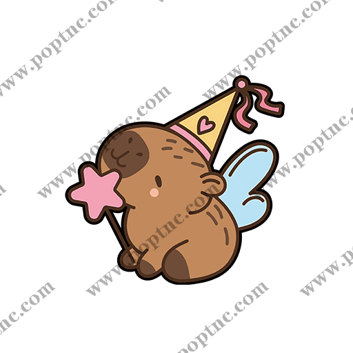 卡皮巴拉图案卡通动物图案