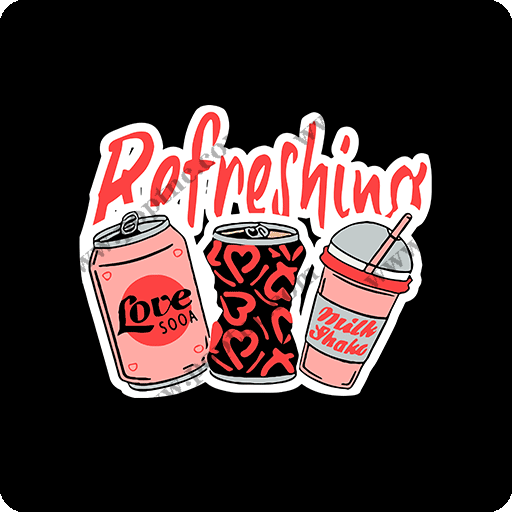 卡通英文字母图案手写英文字母易拉罐图案饮料瓶子