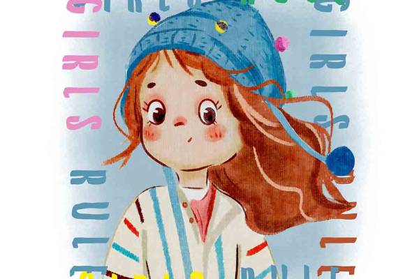 卡通女孩