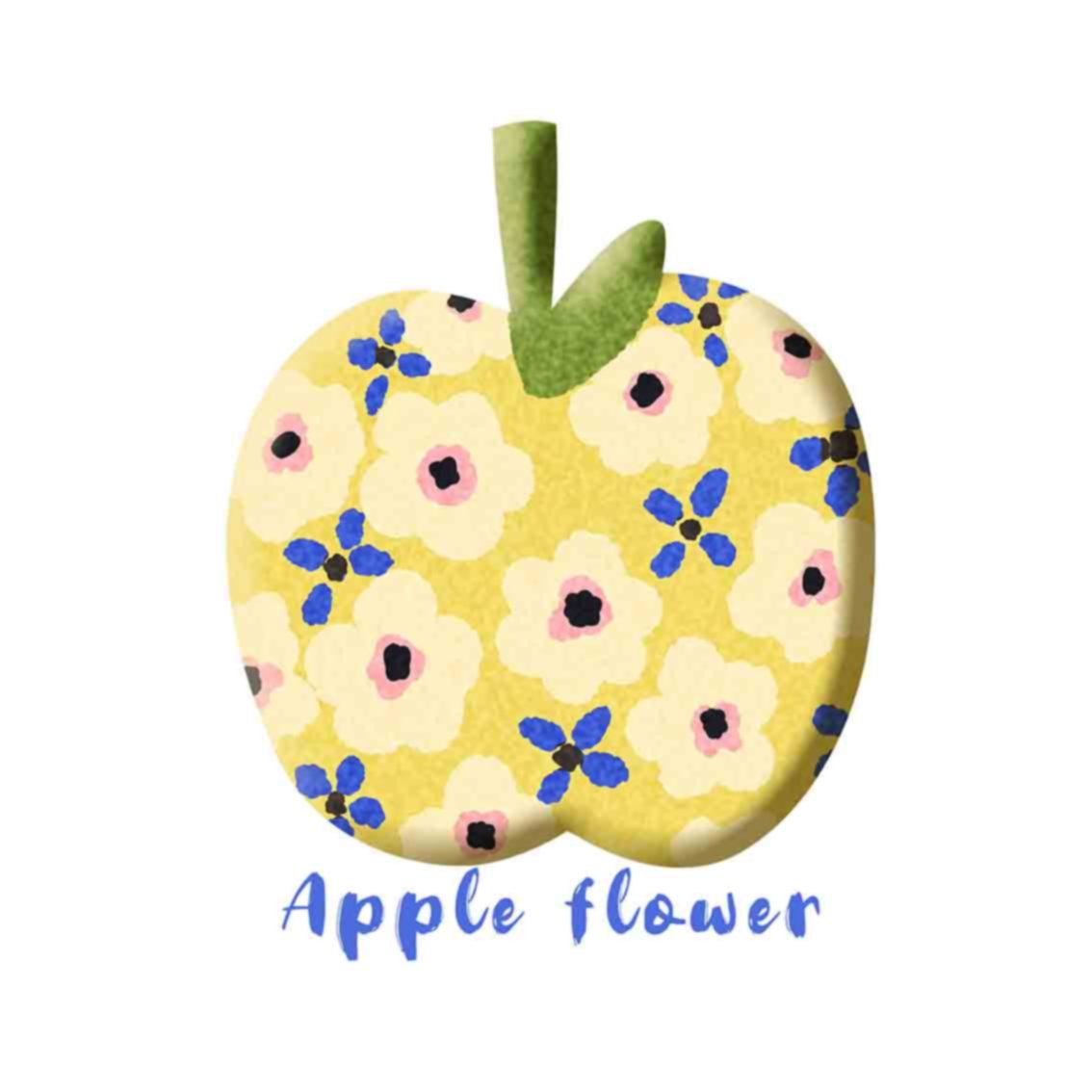花朵苹果