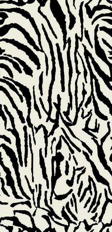 经典斑马纹面料印花素材,适用于服装印花设计与时尚服饰开发