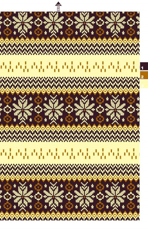 复古民族风面料印花素材,适用于针织衫与毛衣服装印花设计