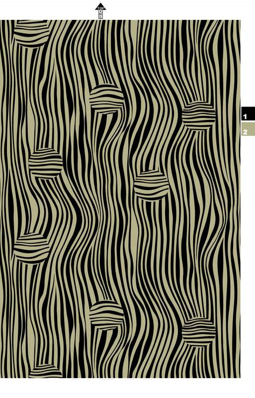 抽象波浪条纹面料印花素材,适用于时尚服装印花设计