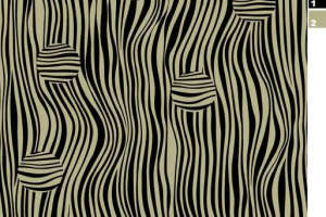 抽象波浪条纹面料印花素材，适用于时尚服装印花设计