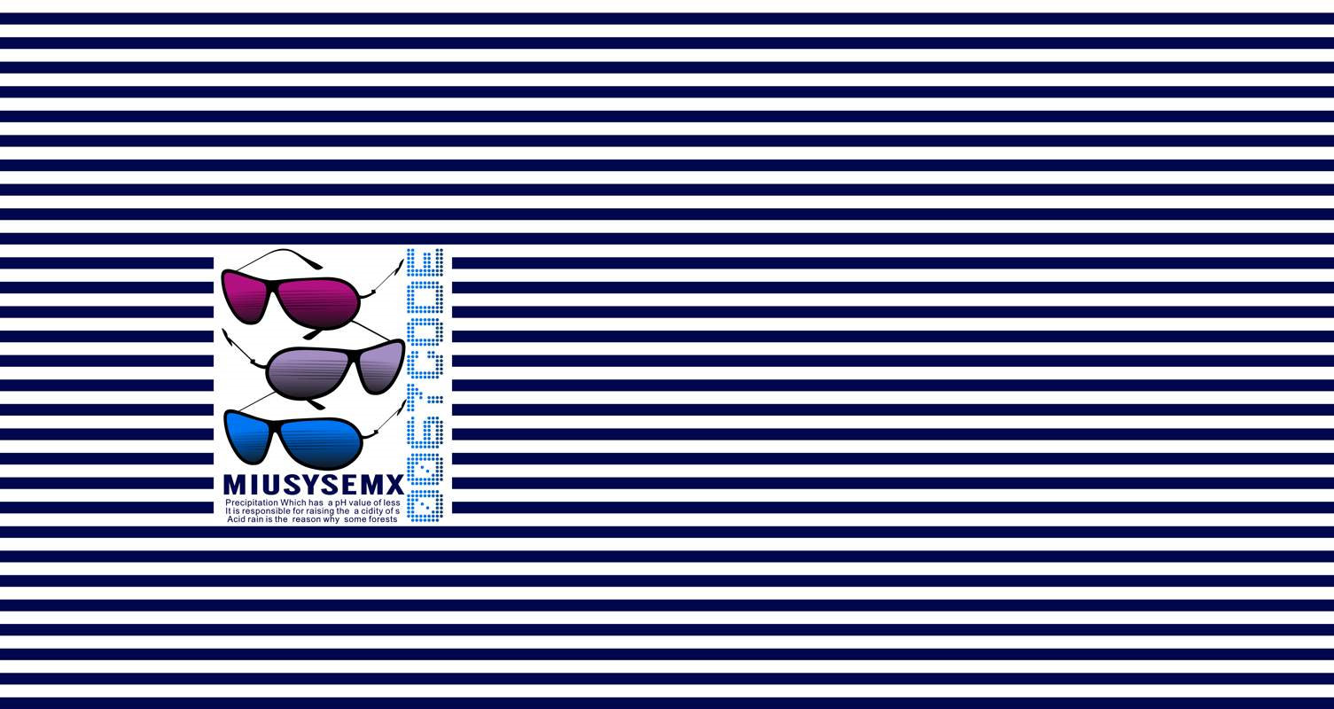 蓝白条纹几何风面料印花素材,适用于休闲服装印花设计