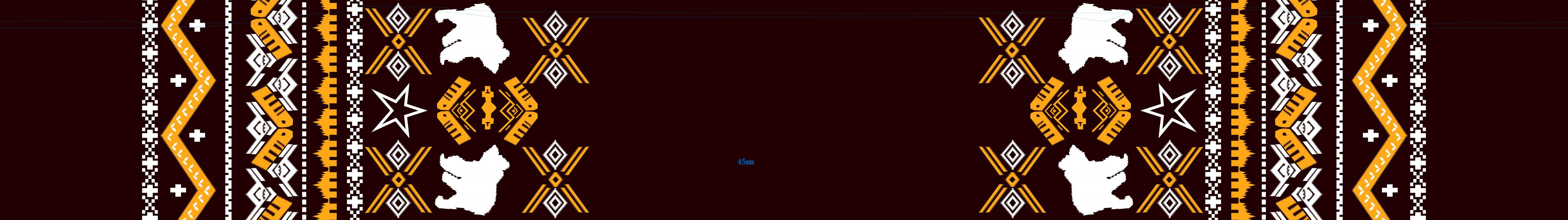 民族风几何动物纹面料印花素材,适用于服装印花设计