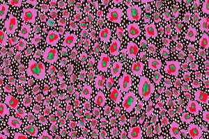 复古波普风面料印花素材，适用于服装印花设计的高辨识度花型