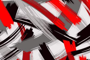 抽象笔触风面料印花素材，适用于运动休闲服装印花设计