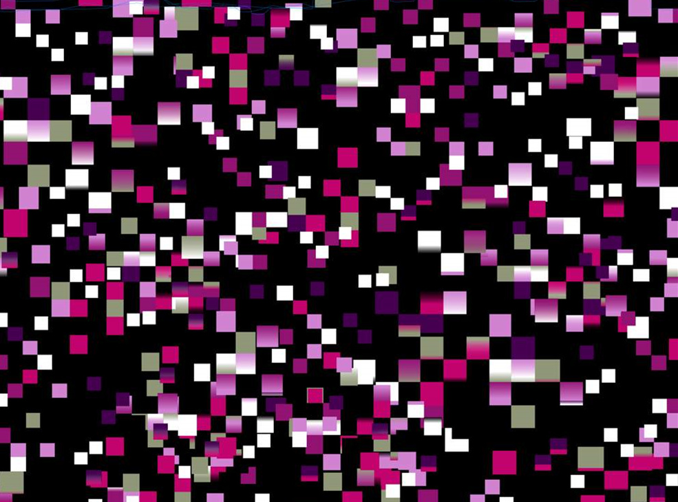 像素风抽象几何面料印花素材,适用于潮流服装印花设计