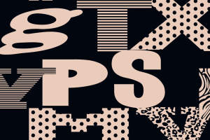 复古波点与斑马纹拼贴风服装印花素材，高对比度面料印花设计